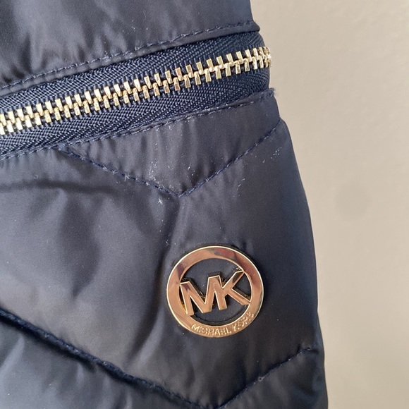 Michael Kors puffer jacket new with tags extra small navy - Picture 3 of 7